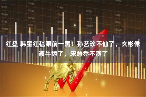 红盘 韩星红毯眼前一黑！孙艺珍不仙了，玄彬像被牛舔了，宋慧乔不演了