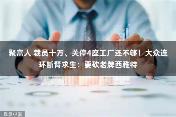 聚富人 裁员十万、关停4座工厂还不够!大众连环断臂求生:要砍老牌西雅特